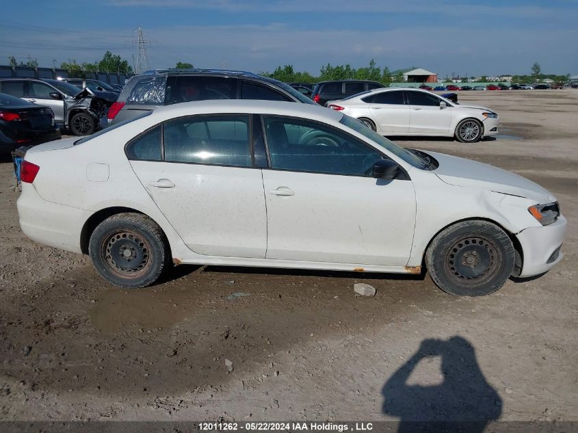 2013 Volkswagen Jetta Sedan VIN: 3VW2K7AJXDM431450 Lot: 12011262