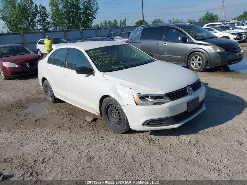 2013 Volkswagen Jetta Sedan VIN: 3VW2K7AJXDM431450 Lot: 12011262