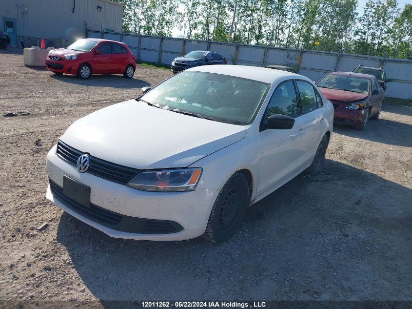 2013 Volkswagen Jetta Sedan VIN: 3VW2K7AJXDM431450 Lot: 12011262