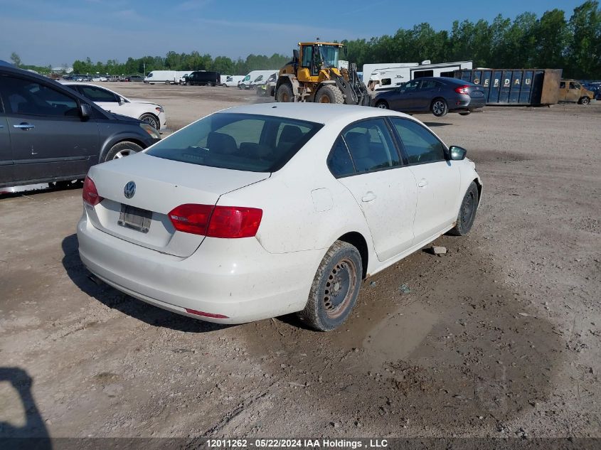 2013 Volkswagen Jetta Sedan VIN: 3VW2K7AJXDM431450 Lot: 12011262