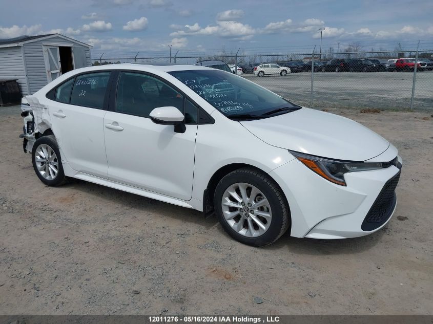 2022 Toyota Corolla L VIN: 5YFBPMBE3NP344276 Lot: 12011276