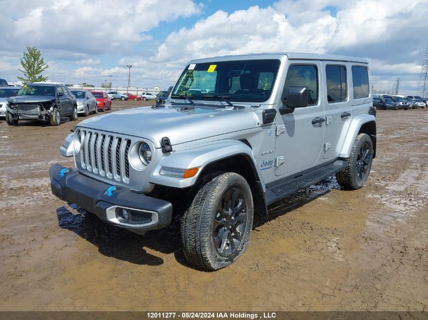 2023 Jeep Wrangler Sahara 4Xe VIN: 1C4JJXP67PW604060 Lot: 12011277