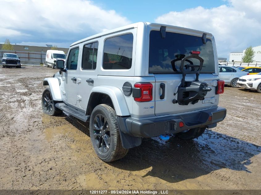 2023 Jeep Wrangler Sahara 4Xe VIN: 1C4JJXP67PW604060 Lot: 12011277