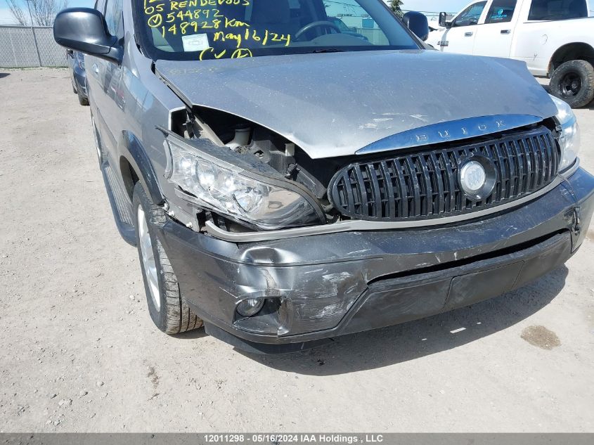 2005 Buick Rendezvous VIN: 3G5DA03E15S544892 Lot: 12011298