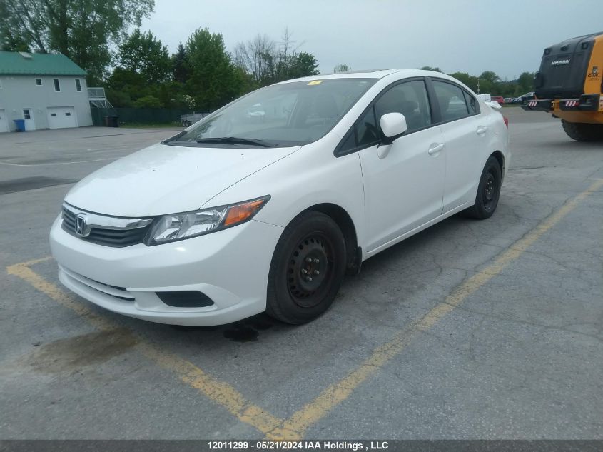 2012 Honda Civic Sdn VIN: 2HGFB2F95CH112851 Lot: 12011299