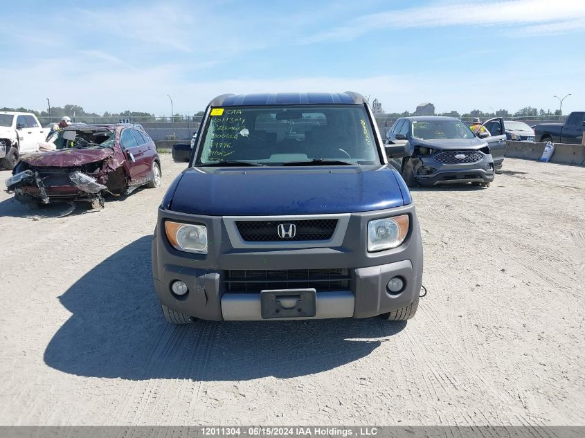 2003 Honda Element VIN: 5J6YH17583L800626 Lot: 12011304
