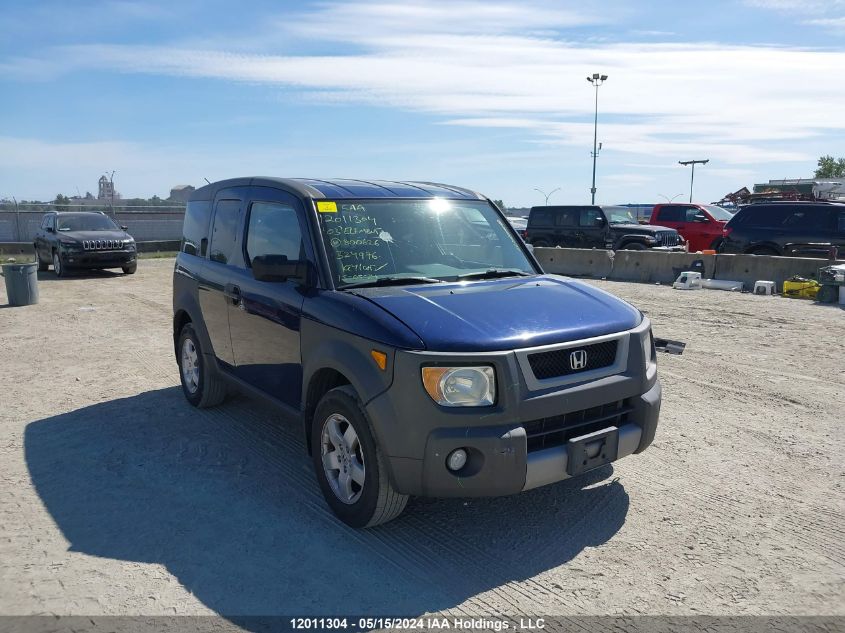 2003 Honda Element VIN: 5J6YH17583L800626 Lot: 12011304