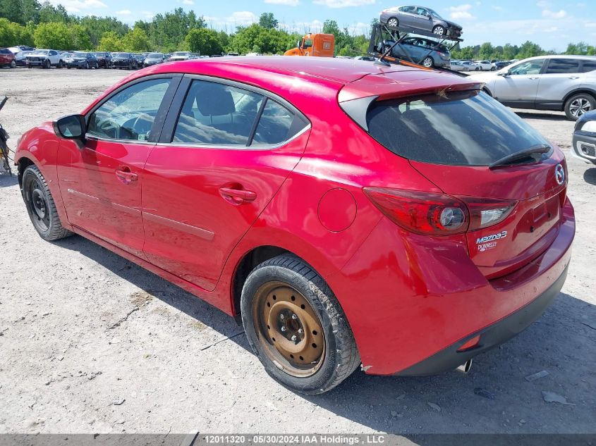 2016 Mazda Mazda3 VIN: 3MZBM1L79GM256525 Lot: 12011320