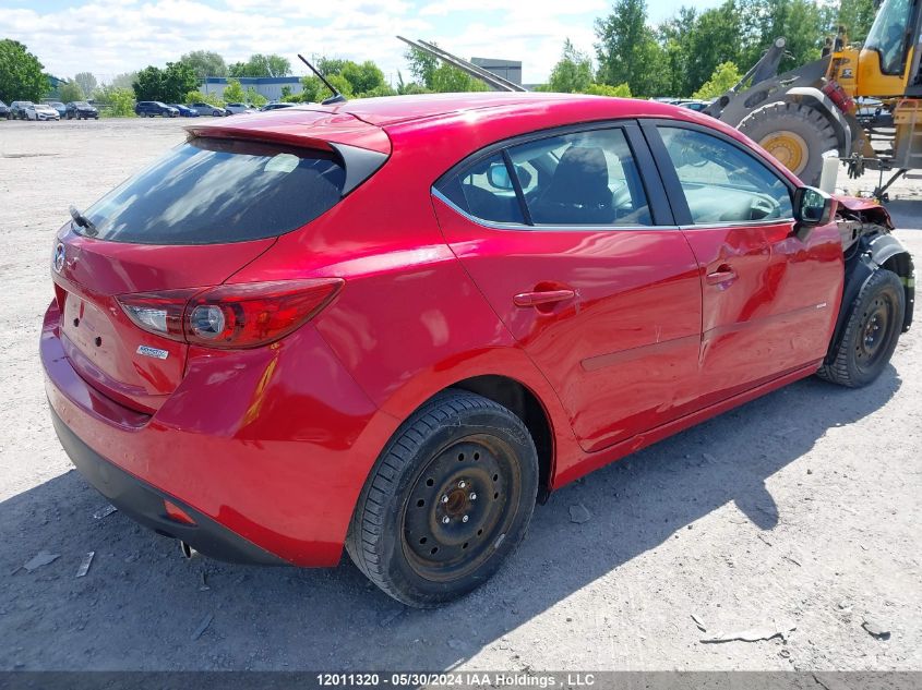 2016 Mazda Mazda3 VIN: 3MZBM1L79GM256525 Lot: 12011320