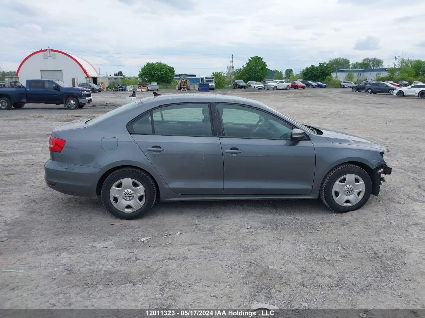 2015 Volkswagen Jetta Sedan VIN: 3VW2K7AJ0FM415843 Lot: 12011323