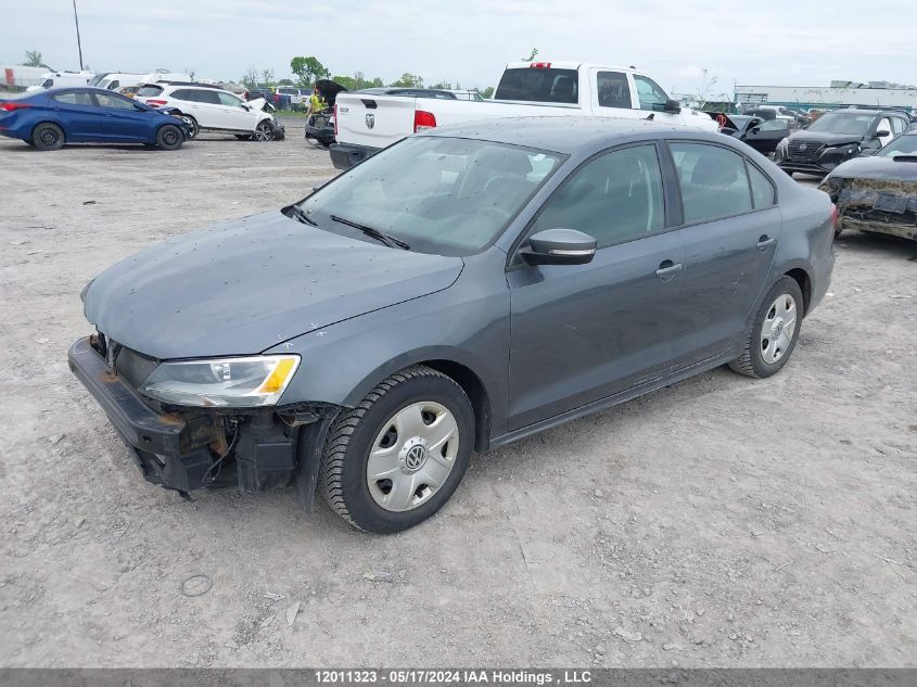 2015 Volkswagen Jetta Sedan VIN: 3VW2K7AJ0FM415843 Lot: 12011323