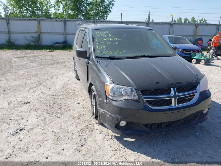 2016 Dodge Grand Caravan Se VIN: 2C4RDGBG8GR216208 Lot: 12011332