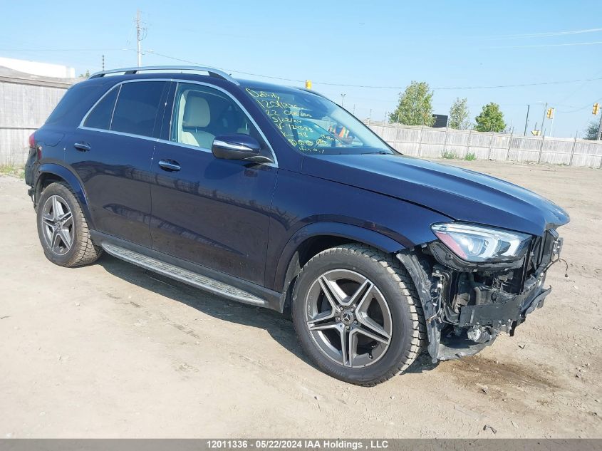 2022 Mercedes-Benz Gle VIN: 4JGFB4KB4NA724538 Lot: 12011336