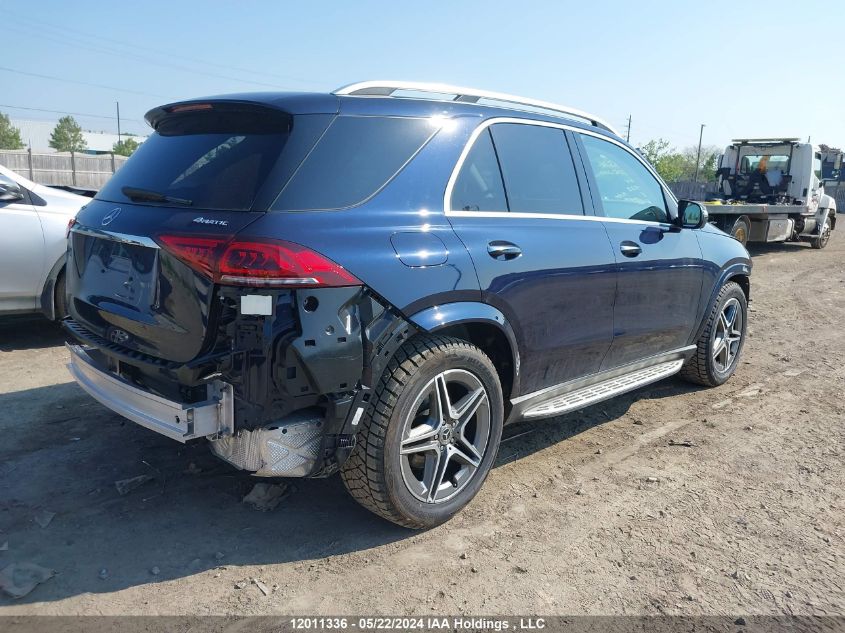 2022 Mercedes-Benz Gle VIN: 4JGFB4KB4NA724538 Lot: 12011336