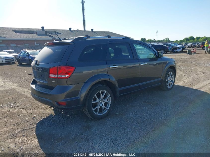 2017 Dodge Journey Gt VIN: 3C4PDDFG8HT593183 Lot: 12011342