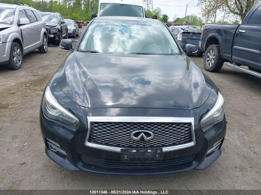 2014 Infiniti Q50 VIN: JN1BV7AR5EM703466 Lot: 12011346