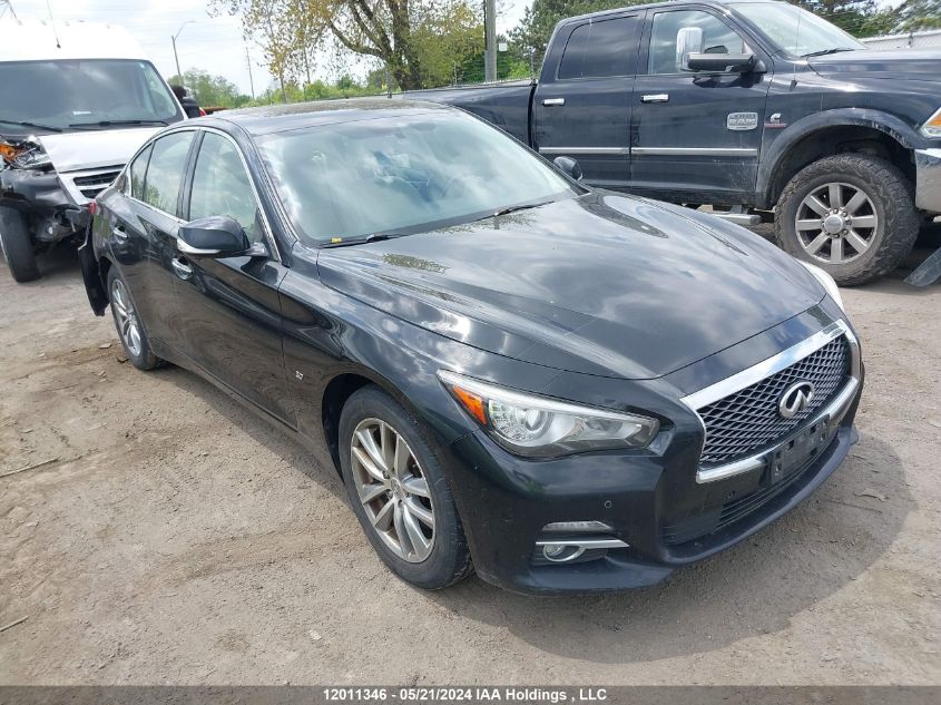 2014 Infiniti Q50 VIN: JN1BV7AR5EM703466 Lot: 12011346