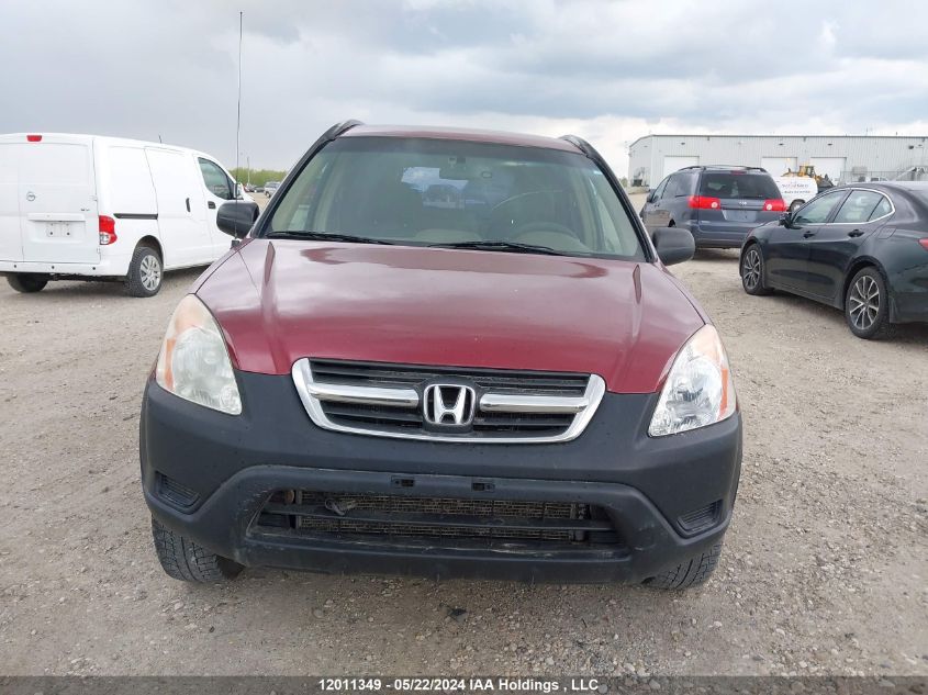 2003 Honda Cr-V Lx VIN: JHLRD78403C815705 Lot: 12011349
