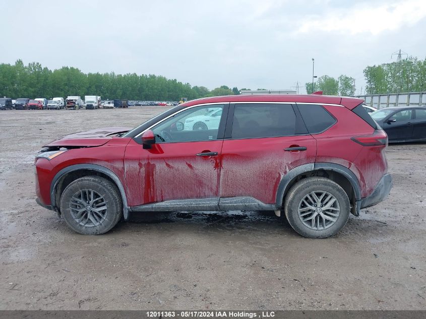 2021 Nissan Rogue S VIN: 5N1AT3AAXMC700063 Lot: 12011363