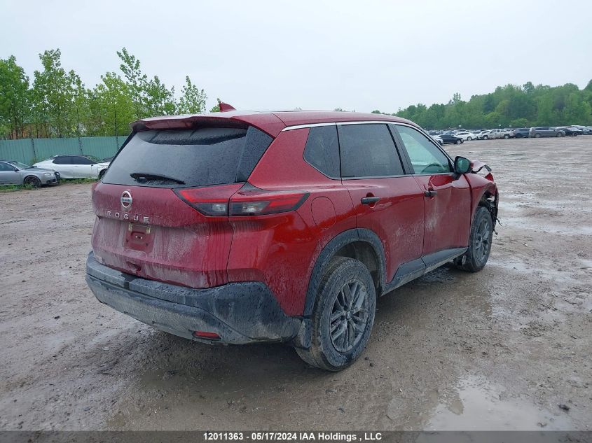 2021 Nissan Rogue S VIN: 5N1AT3AAXMC700063 Lot: 12011363