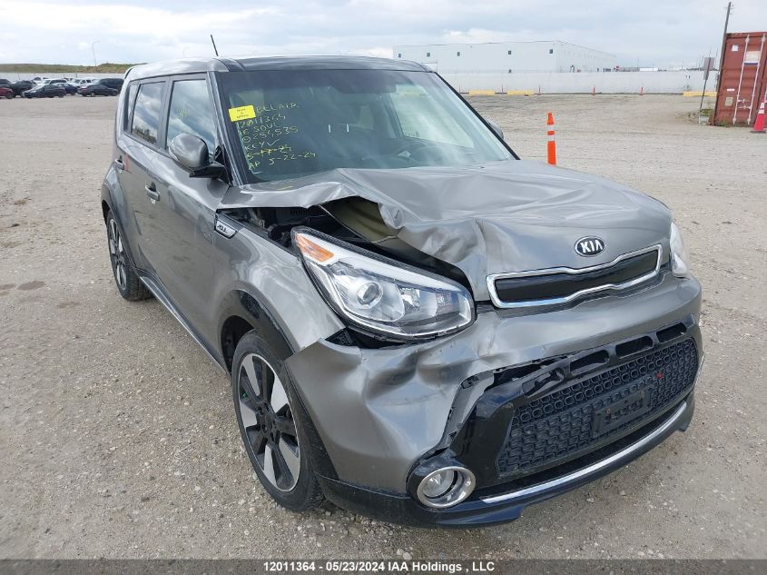 2016 Kia Soul VIN: KNDJX3A56G7254535 Lot: 12011364