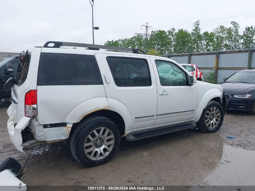 2011 Nissan Pathfinder Silver/Sv VIN: 5N1AR1NB5BC603355 Lot: 12011372