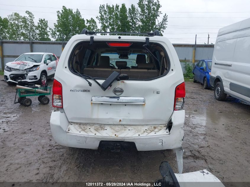 2011 Nissan Pathfinder Silver/Sv VIN: 5N1AR1NB5BC603355 Lot: 12011372