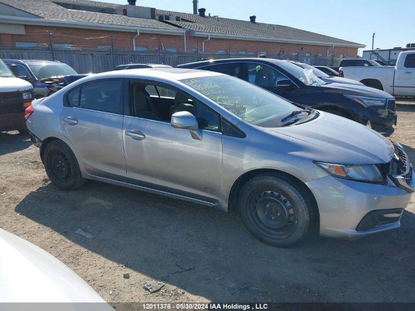 2013 Honda Civic Lx VIN: 2HGFB2E50DH023740 Lot: 12011378