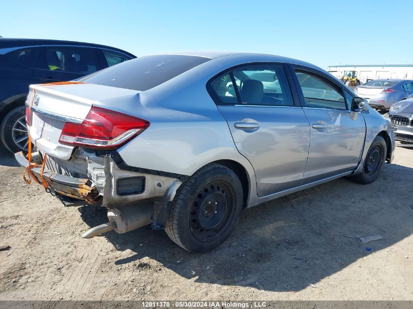 2013 Honda Civic Lx VIN: 2HGFB2E50DH023740 Lot: 12011378