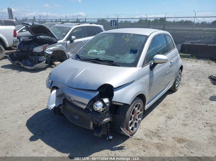 2013 Fiat 500 Sport VIN: 3C3CFFBR6DT585447 Lot: 12011379