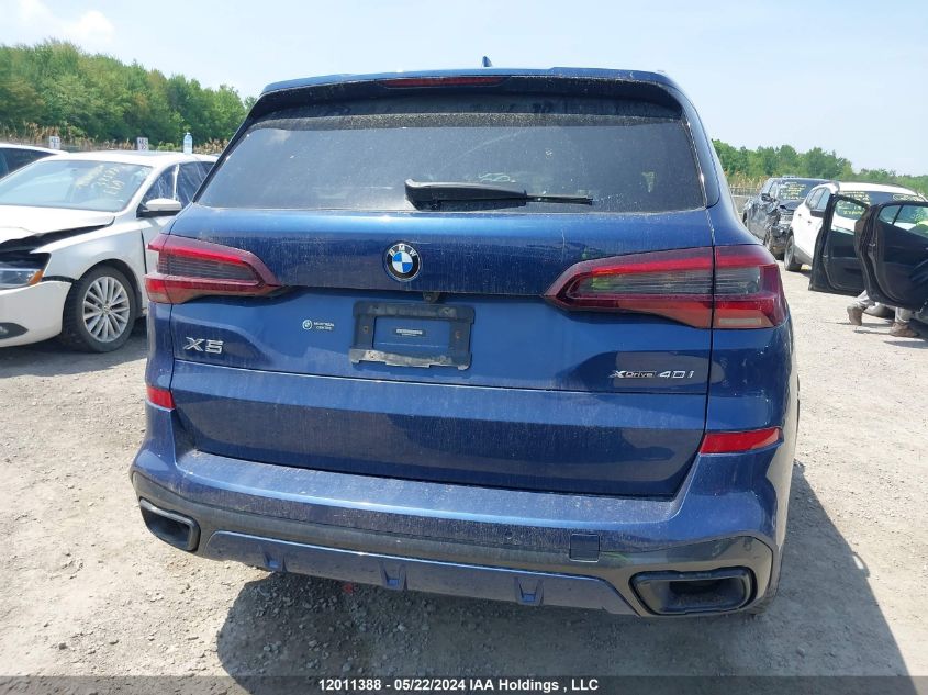 2022 BMW X5 VIN: 5UXCR6C06N9L50042 Lot: 12011388