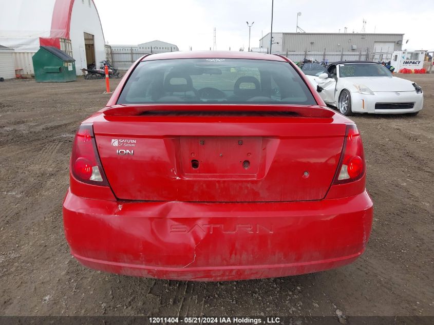 2006 Saturn Ion Quad Coupe VIN: 1G8AN15F96Z136411 Lot: 12011404