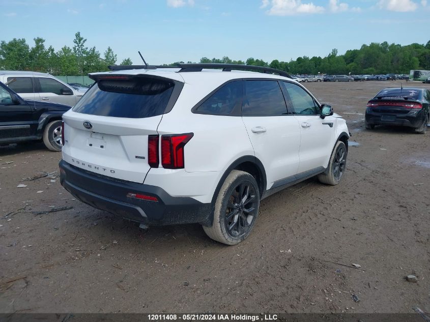 2021 Kia Sorento VIN: 5XYRGDLF0MG047958 Lot: 12011408