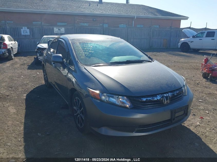 2012 Honda Civic Sdn VIN: 2HGFB2E49CH019093 Lot: 12011418