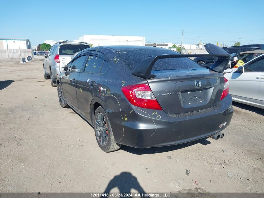 2012 Honda Civic Sdn VIN: 2HGFB2E49CH019093 Lot: 12011418