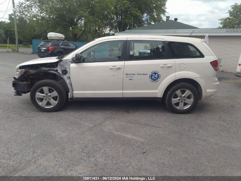 2013 Dodge Journey VIN: 3C4PDCAB7DT505823 Lot: 12011431