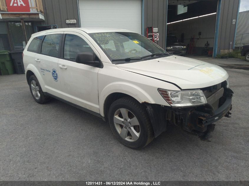 2013 Dodge Journey VIN: 3C4PDCAB7DT505823 Lot: 12011431