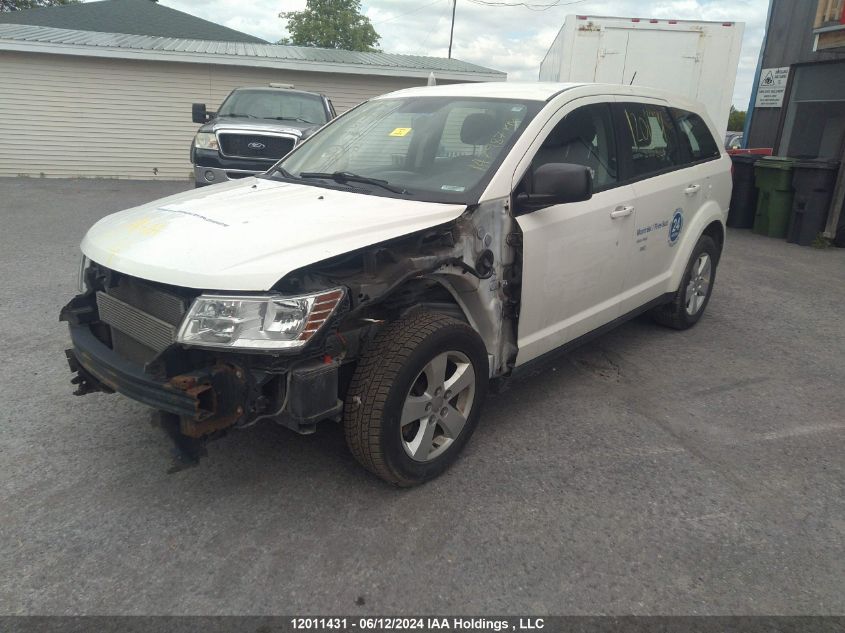 2013 Dodge Journey VIN: 3C4PDCAB7DT505823 Lot: 12011431