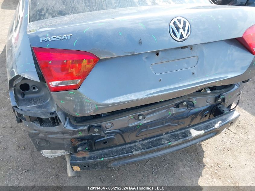 2015 Volkswagen Passat VIN: 1VWAV7A39FC067305 Lot: 12011434