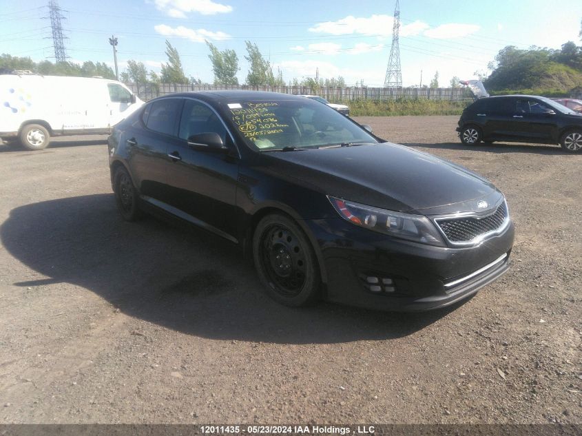 2015 Kia Optima VIN: KNAGR4A63F5654076 Lot: 12011435