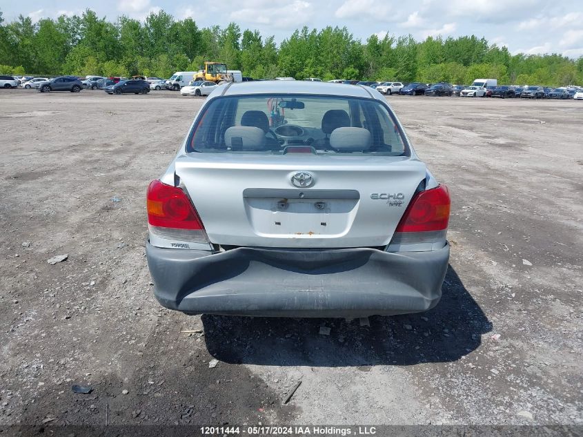 2003 Toyota Echo VIN: JTDBT123430311609 Lot: 12011444