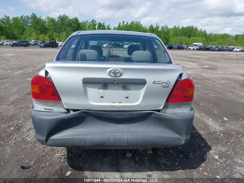 2003 Toyota Echo VIN: JTDBT123430311609 Lot: 12011444