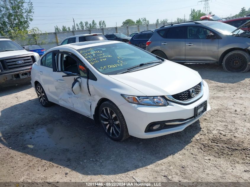 2014 Honda Civic Lx VIN: 2HGFB2F75EH009446 Lot: 12011446