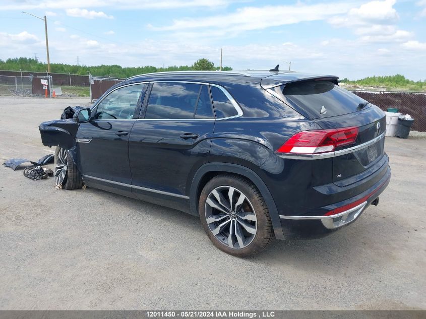 2021 Volkswagen Atlas Cross Sport VIN: 1V2FE2CA5MC227019 Lot: 12011450