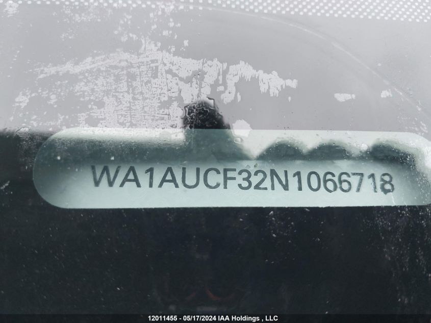 2022 Audi Q3 Premium 40 VIN: WA1AUCF32N1066718 Lot: 12011455