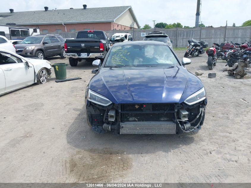 2018 Audi S5 Prestige VIN: WAUC4CF59JA012758 Lot: 12011466