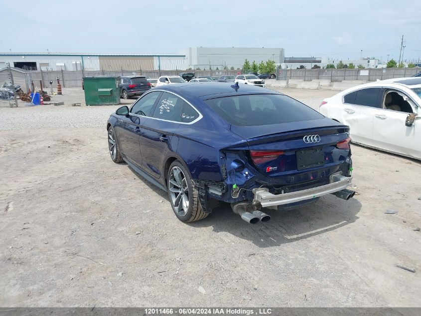 2018 Audi S5 Prestige VIN: WAUC4CF59JA012758 Lot: 12011466