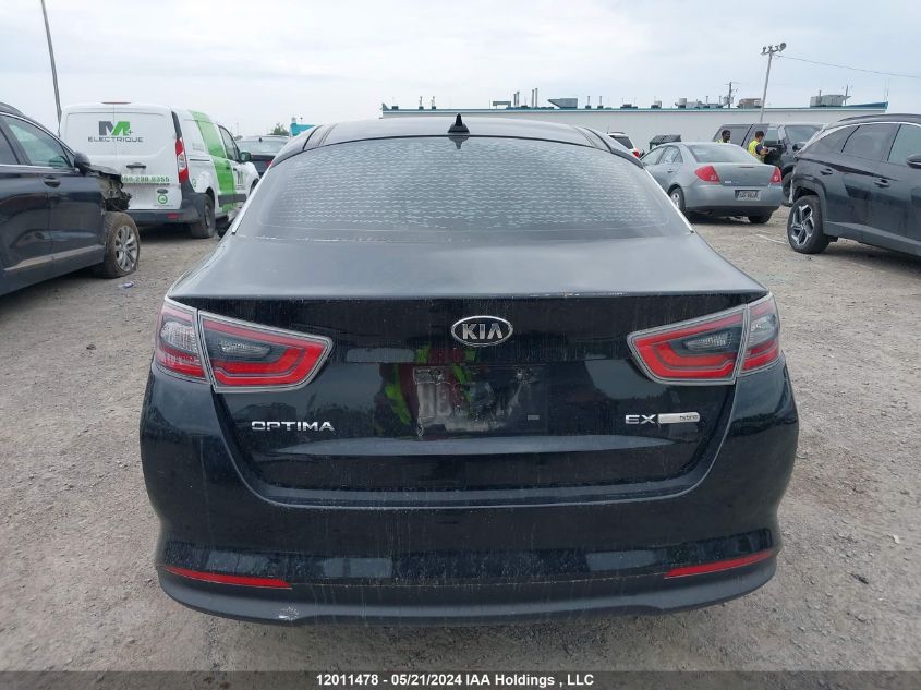 2014 Kia Optima Hybrid VIN: KNAGN4AD3E5073265 Lot: 12011478