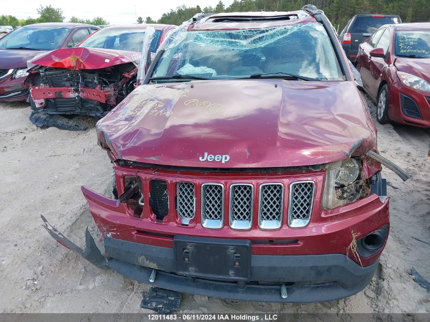 2014 Jeep Compass Sport/North VIN: 1C4NJDAB9ED518554 Lot: 12011483