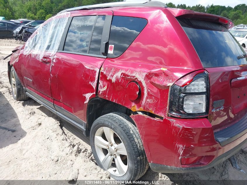 2014 Jeep Compass Sport/North VIN: 1C4NJDAB9ED518554 Lot: 12011483